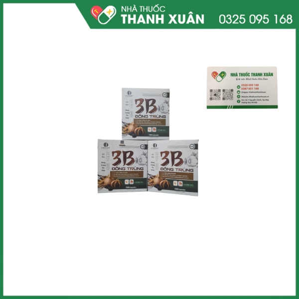 3B Đông Trùng-Uy Phát giúp tăng cường sức đề kháng